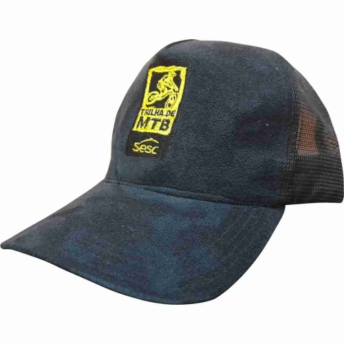 Boné Trucker Premium com Bordado em Alto Relevo – Modelo Americano-sb010