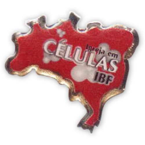 Bóton Resinado Brasil Personalizado – 30,5x27mm com Acabamento Premium-B17