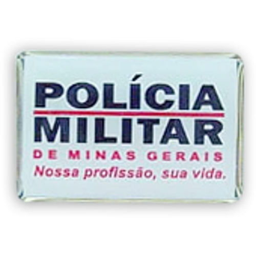 Bóton Resinado Retangular Personalizado – 35x19mm com Banho Ouro ou Níquel-B34