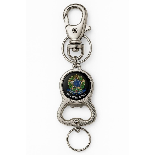 Chaveiro Abridor com Gatilho – Mosquete em Metal com Resina Epóxi-208M