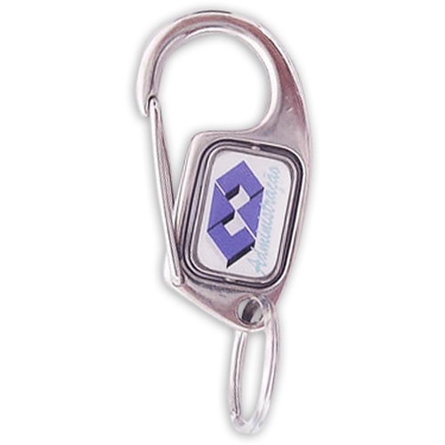 Chaveiro Anzol Giratório Personalizado – Mosquete com Resina Epóxi-AZG