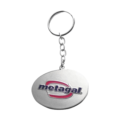 Chaveiro Estampado Níquel – Baixo Relevo com Pintura Eletrostática-CHEN