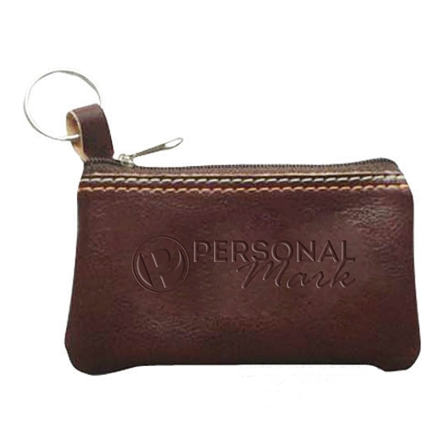 Chaveiro Porta-Níquel em Couro Sintético – Gravação em Baixo Relevo-PN002