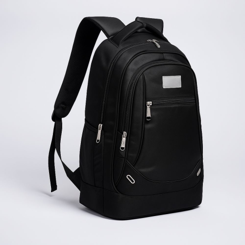 Mochila em Lona Personalizada com Bolso Frontal e Laterais-M472