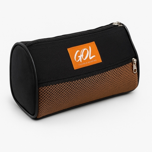 Necessaire Personalizada em Lona 600 com Bolso em Tela – Prática e Moderna-NC902