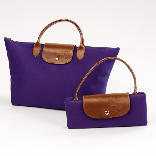 Sacola Dobrável Personalizada com Detalhe em Corino – Sofisticação e Praticidade-B991