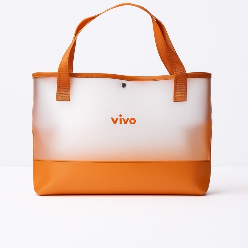 Sacola de Praia Personalizada em Alklear Translúcido – Ideal para Verão e Eventos-SC23000