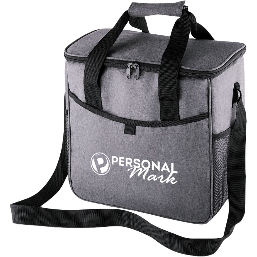 Bolsa Térmica 16 Litros Personalizada em Lona Jeans com Alça Destacável-BT908