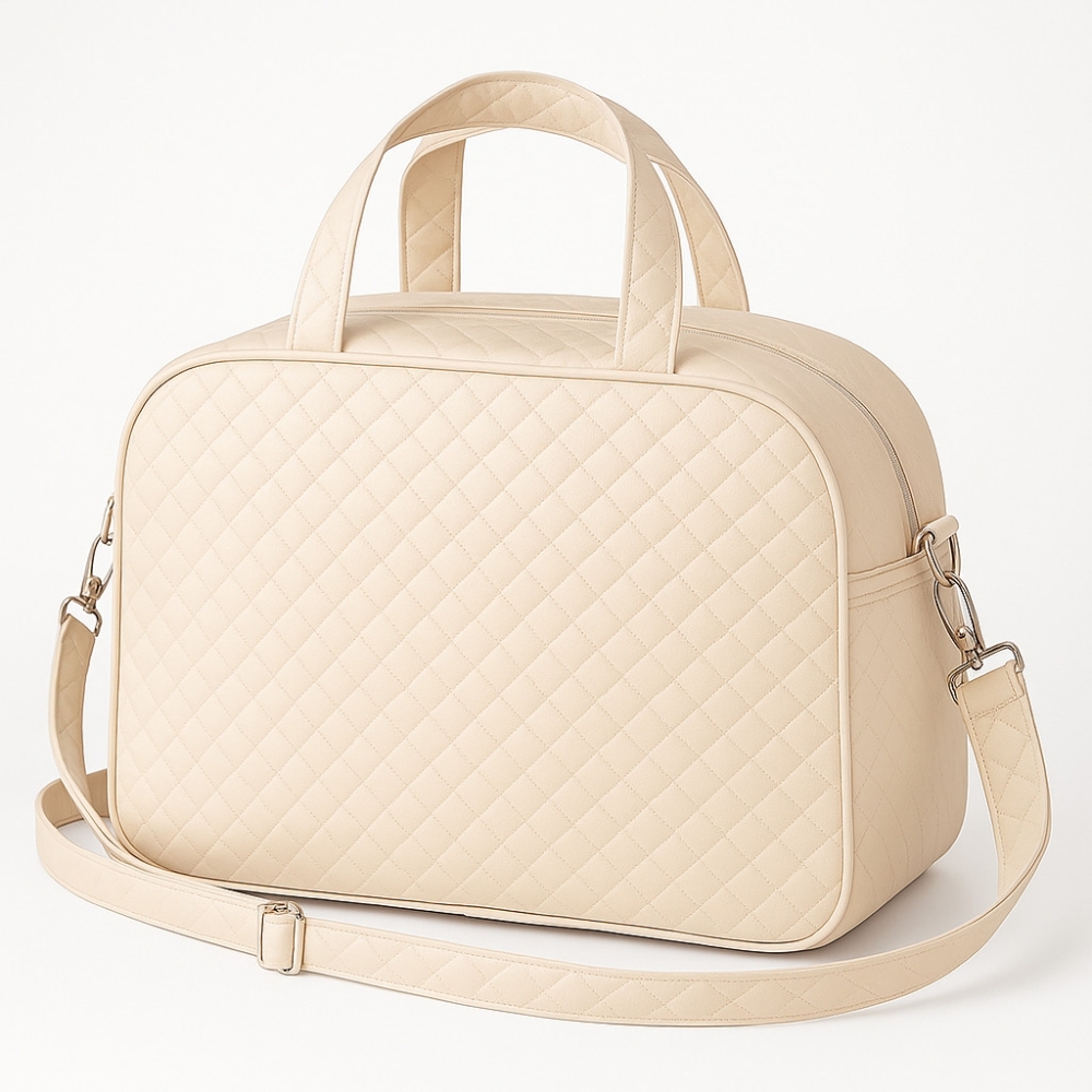 Bolsa de Bebê Metalassê com Bordado Personalizado