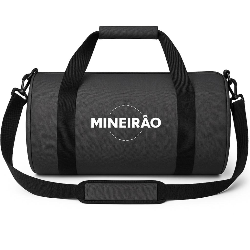 Bolsa de Viagem Personalizada em Lona Jeans com Alça Acolchoada-B1032