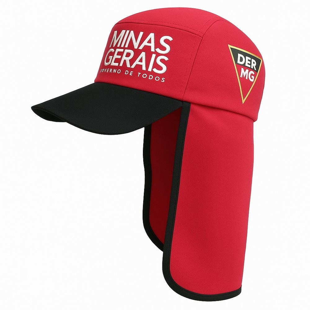 Boné com Proteção de Nuca Personalizado – Tecido à Escolha e Silk até 4 Cores-SB008