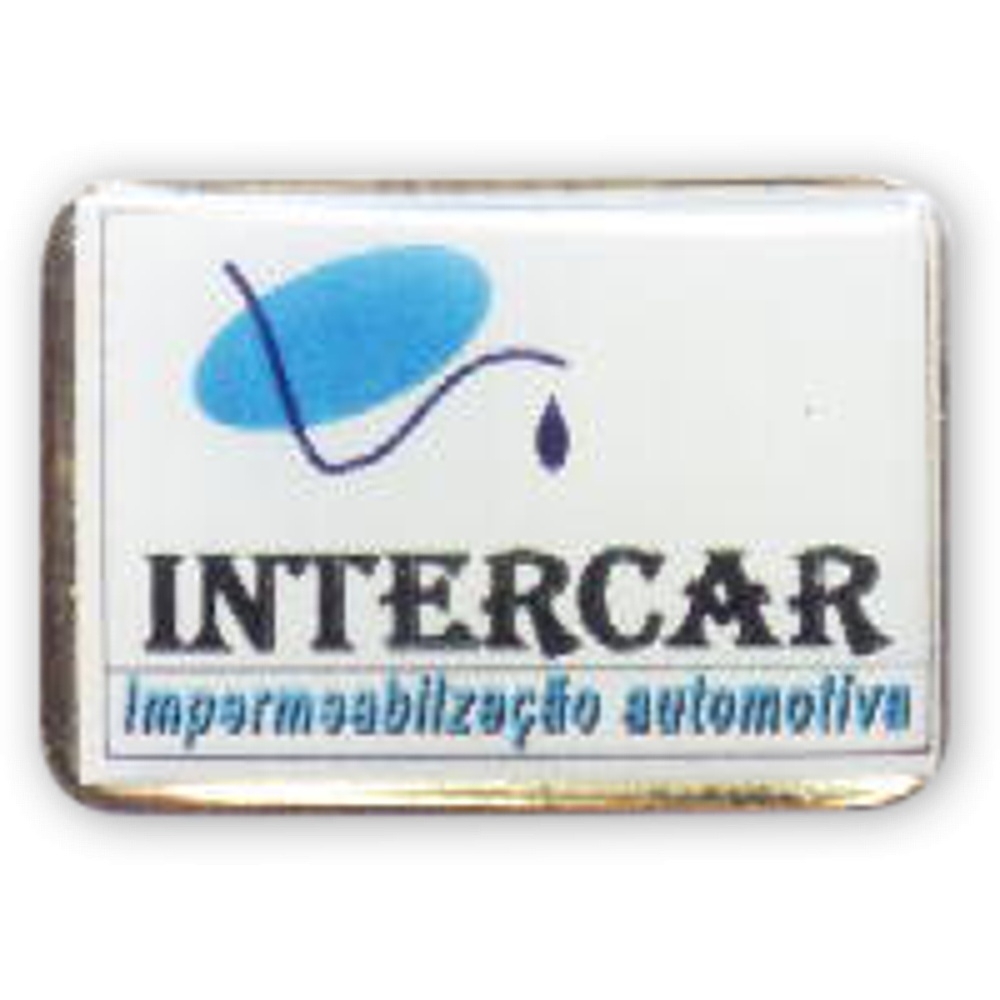 Bóton Resinado Retangular Personalizado – 35x19mm com Banho Ouro ou Níquel