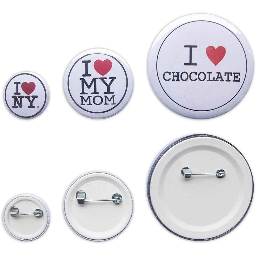 Bótons Personalizados Americanos com Alfinete