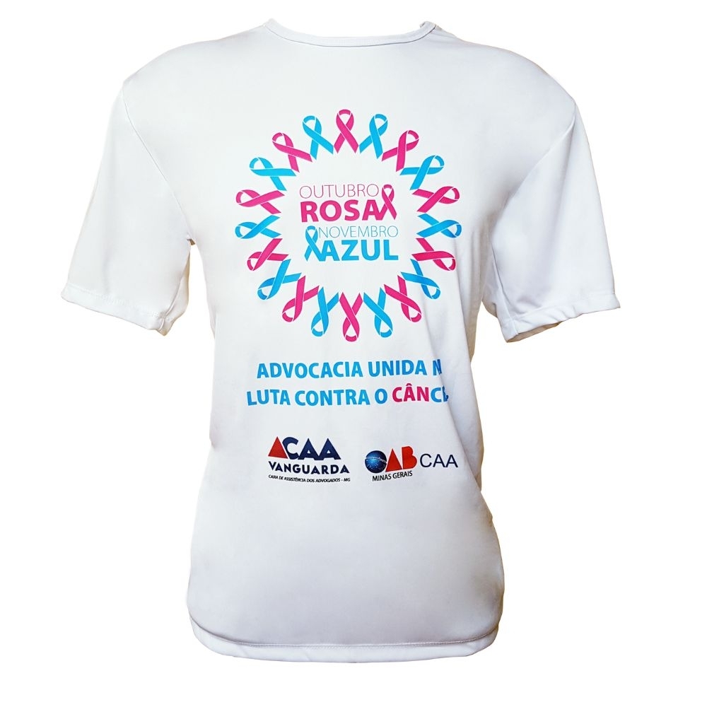 Camisa Dry Fit Sublimada Frente e Costas – Personalizada