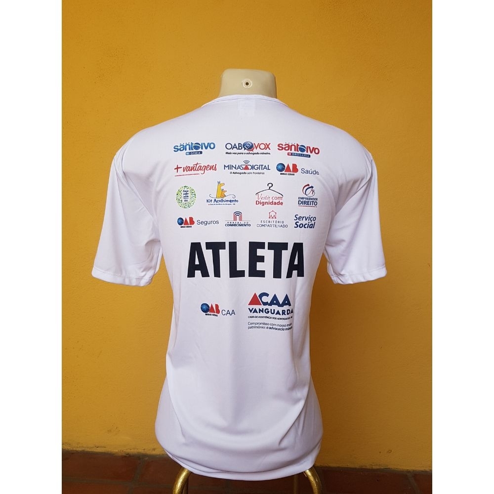 Camisa Dry Fit Sublimada Frente e Costas – Personalizada