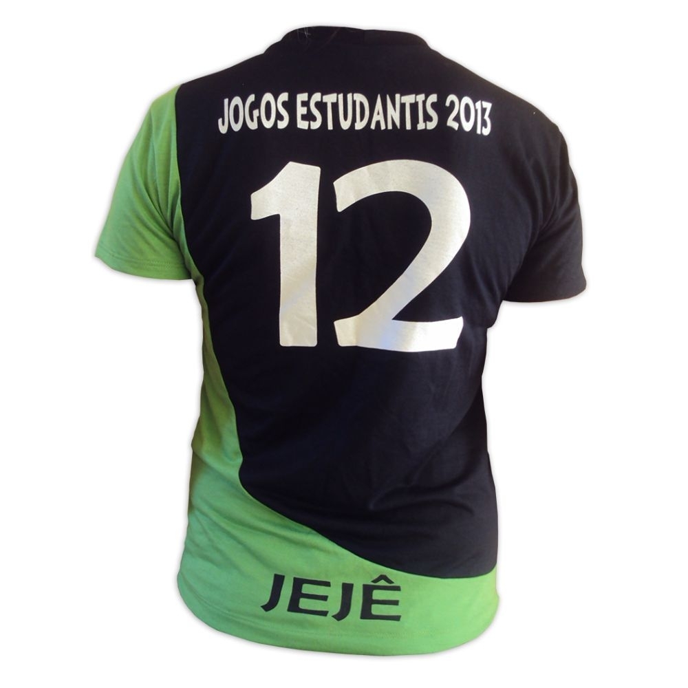 Camisa Esportiva Escolar Personalizada com Nome – Uniforme para Jogos