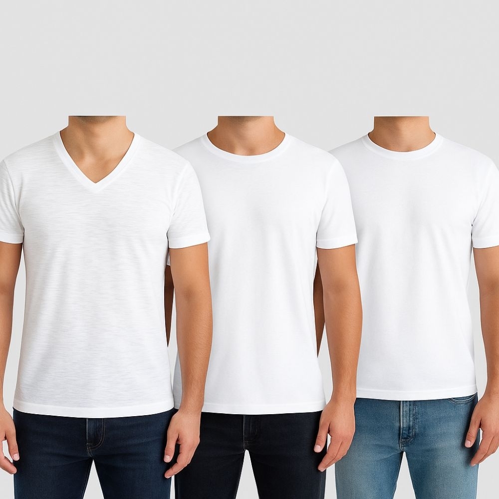 Camisas Personalizadas com Gola Punho, Viés ou V – Diversos Tamanhos-CMG