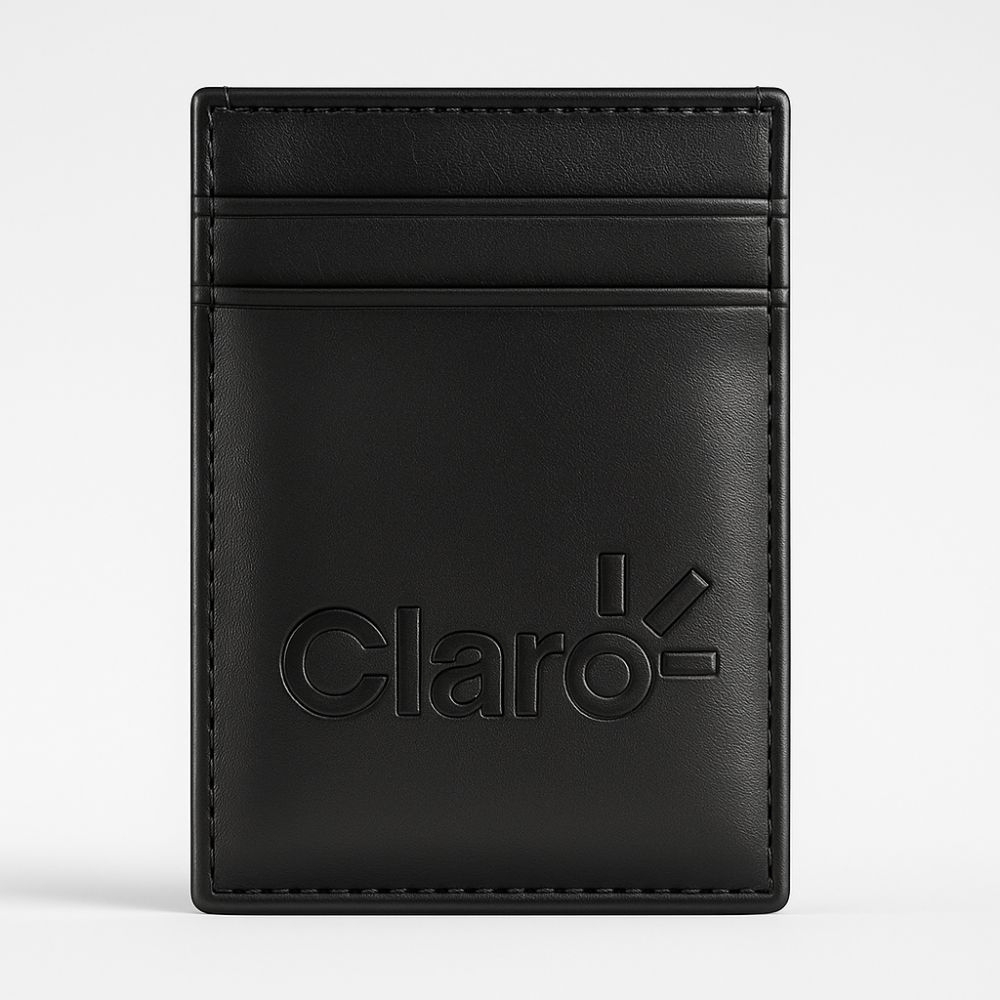 Carteira Mágica Personalizada em Couro Sintético com Porta-Cartões-CM020