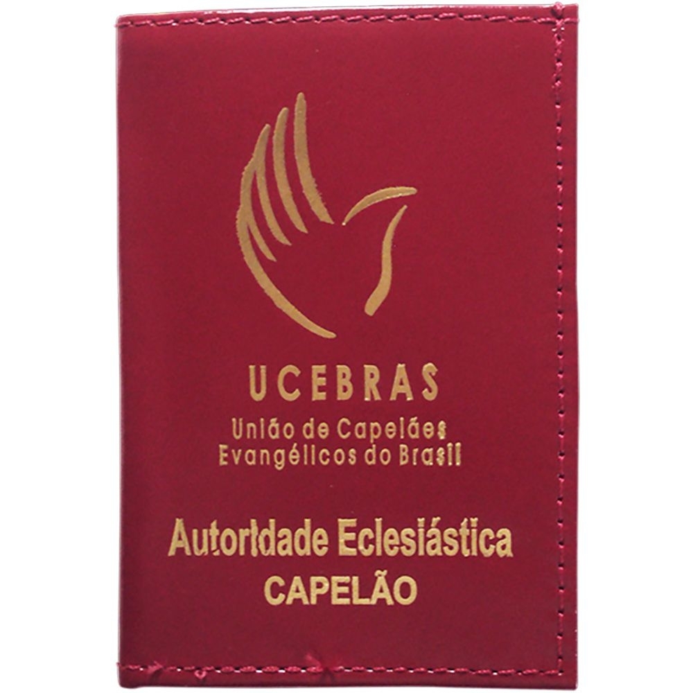 Carteira em Couro com Brasão Fundido – Personalizada