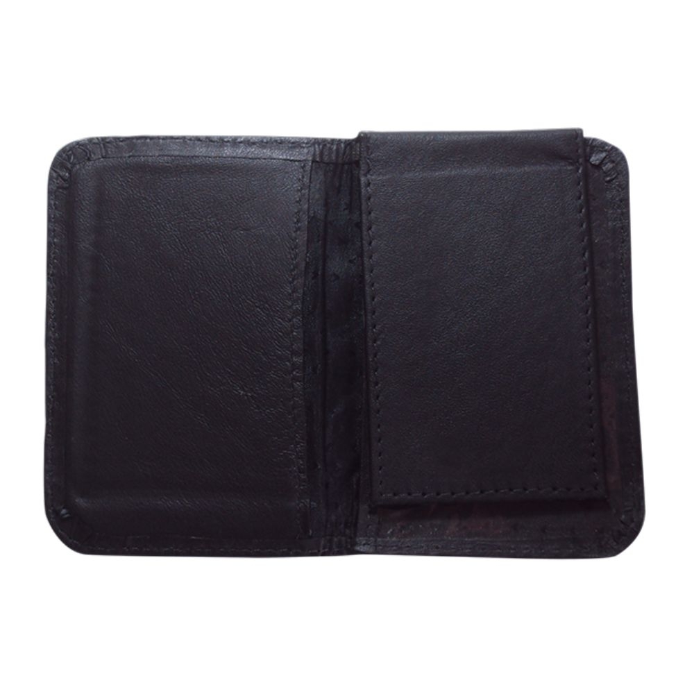 Carteira em Couro com Hot Stamp e Lingueta – Brasão Personalizado