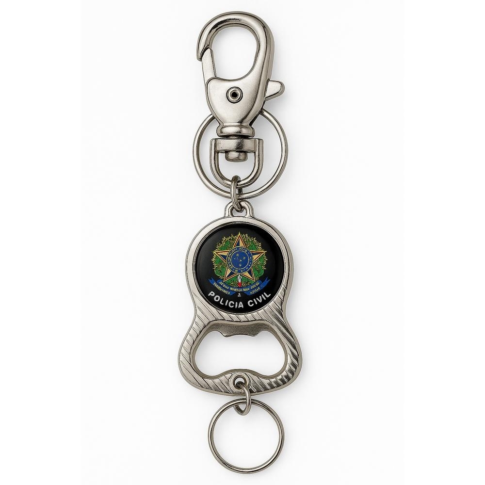 Chaveiro Abridor com Gatilho – Mosquete em Metal com Resina Epóxi-208M