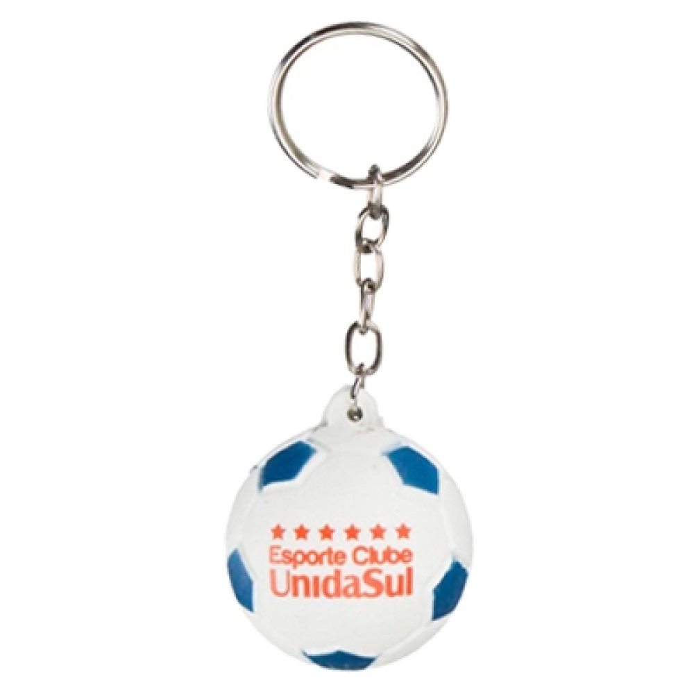 Chaveiro Anti-Stress Bola de Futebol – Personalizável