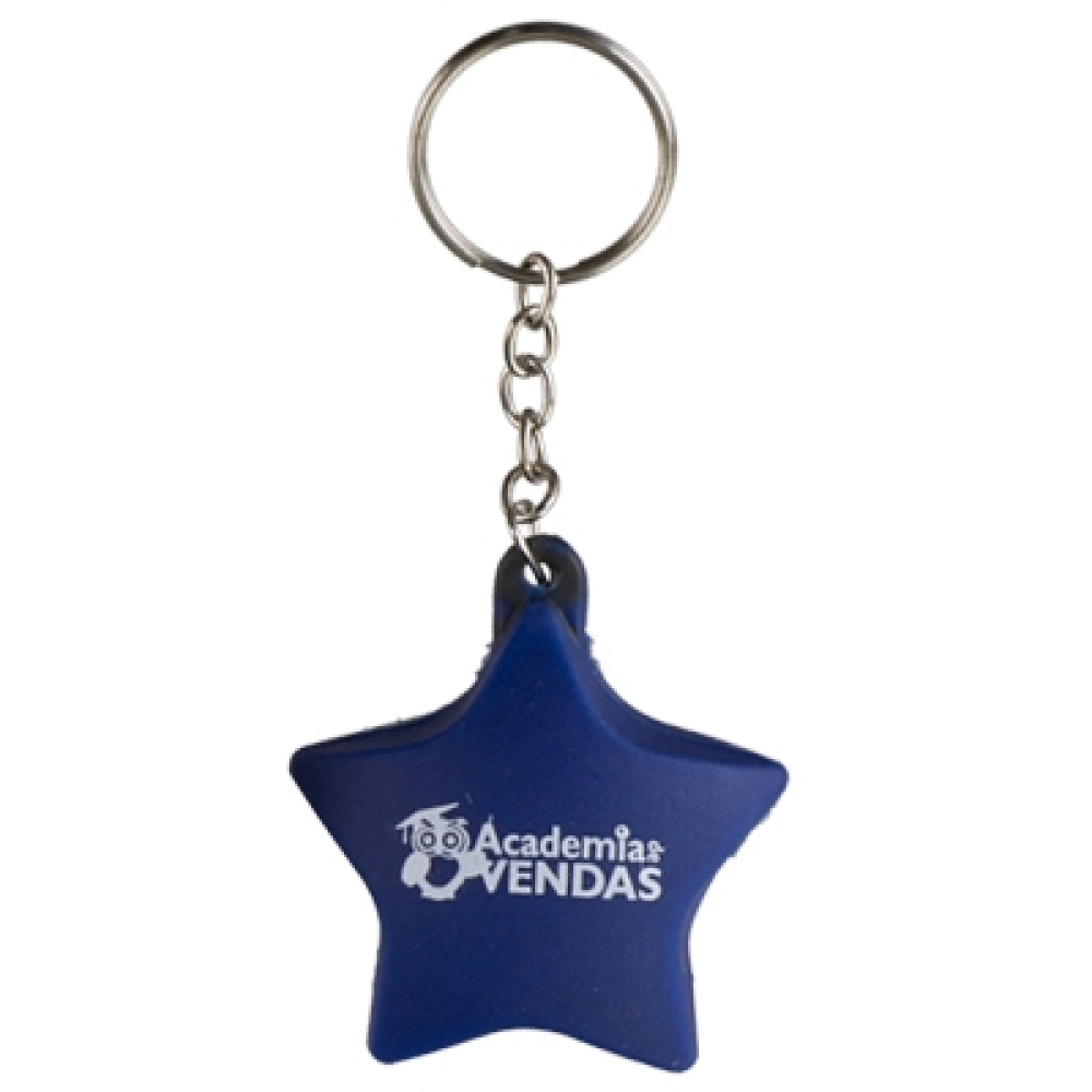 Chaveiro Anti-Stress Estrela – Personalizável