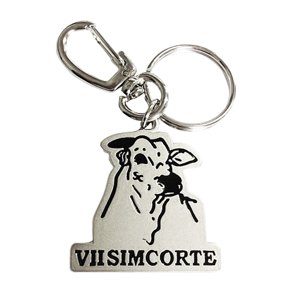 Chaveiro Estampado Ouro Velho com Mosquete – Relevo Fosco e Brilhante