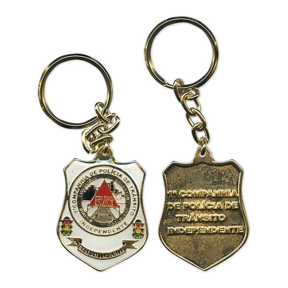 Chaveiro Fundido CFR09 – Relevo em Alto e Baixo Nível com Recorte da Marca-CFR08