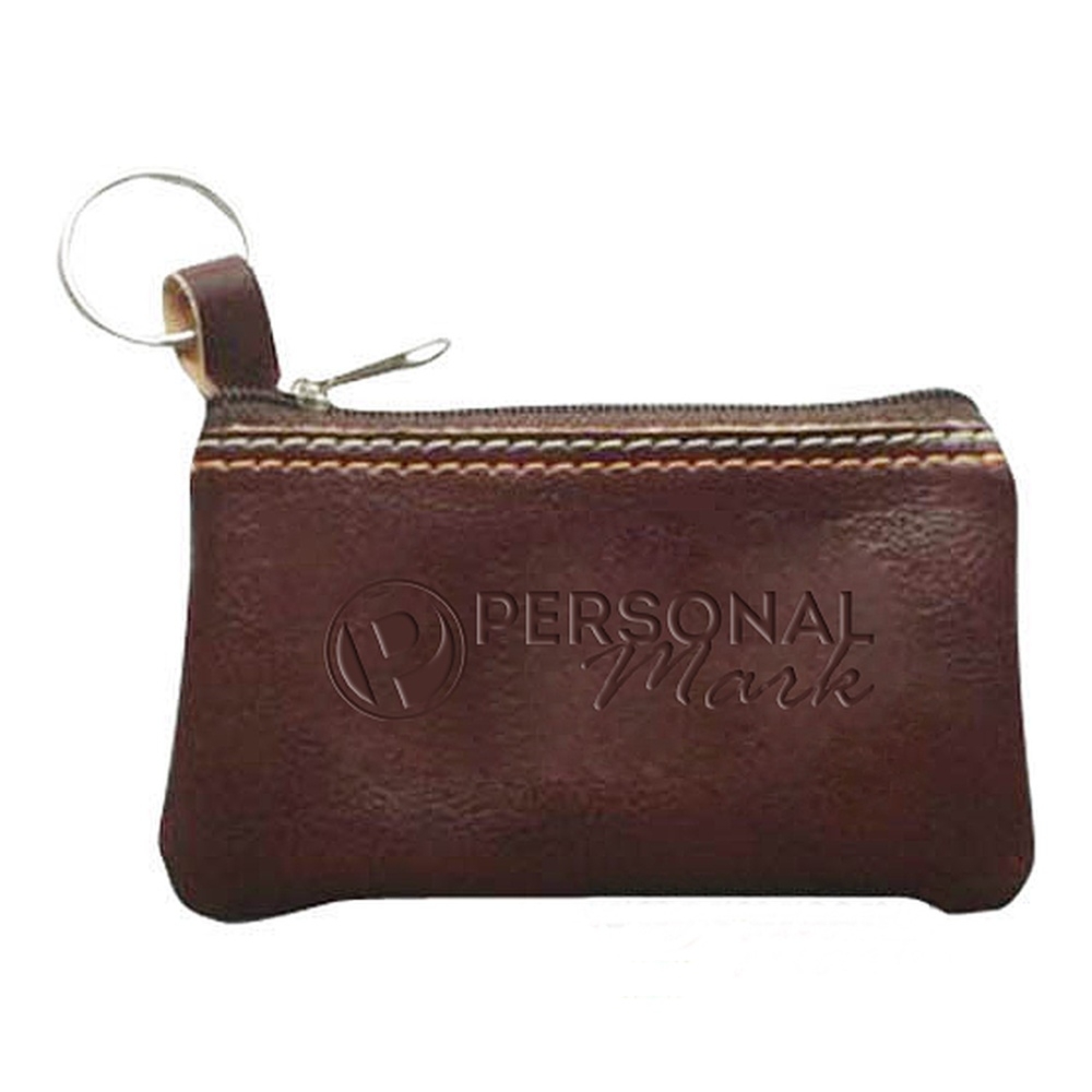 Chaveiro Porta-Níquel em Couro Sintético – Gravação em Baixo Relevo-PN002