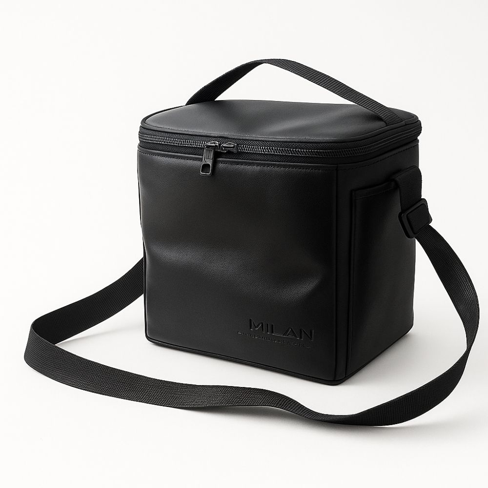 Frasqueira Térmica com Courino Personalizada 23x22x17cm – Manta 6mm e Alça Destacável-BT748