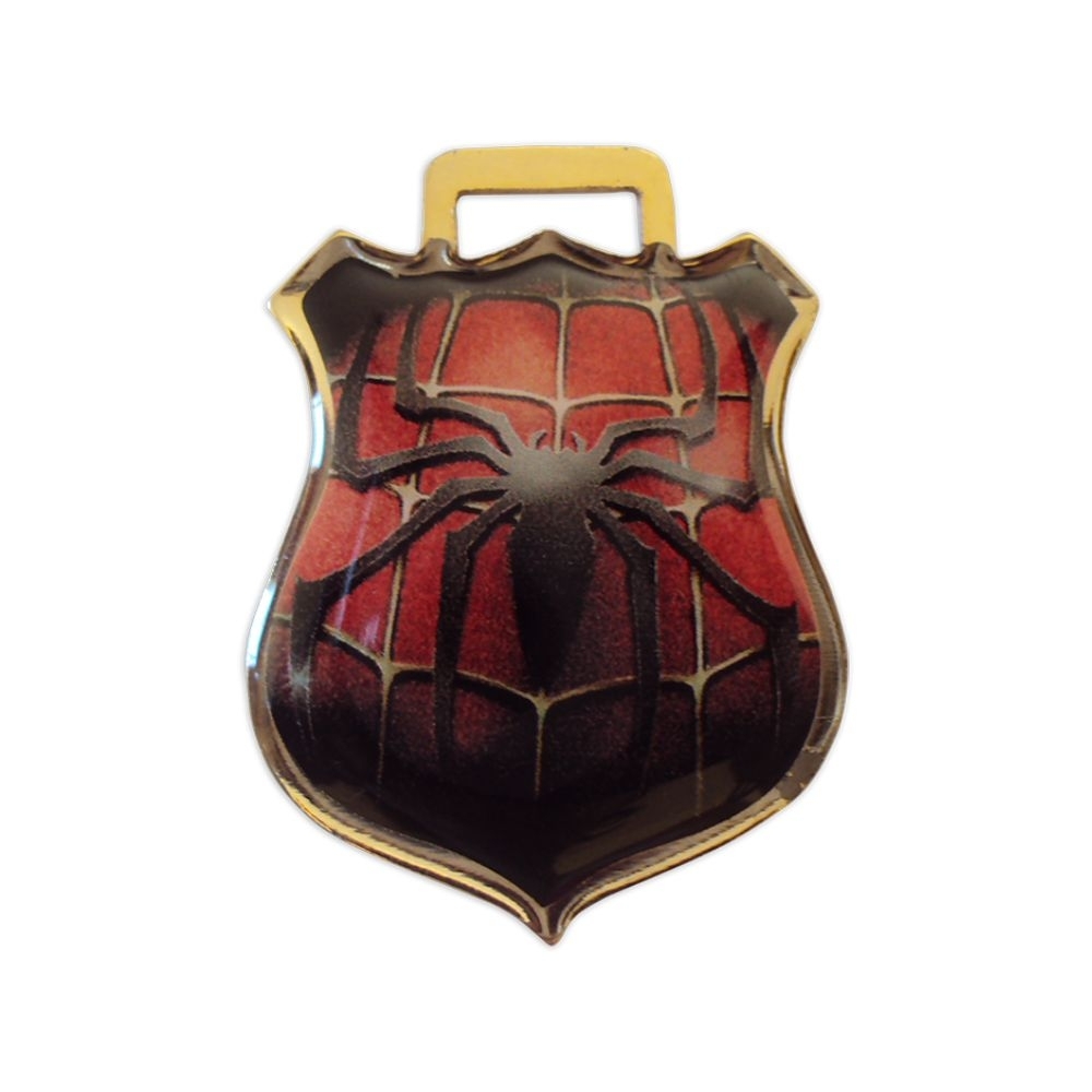 Medalha Resinada Personalizada P – 40x30 mm com Fita de Cetim-C37