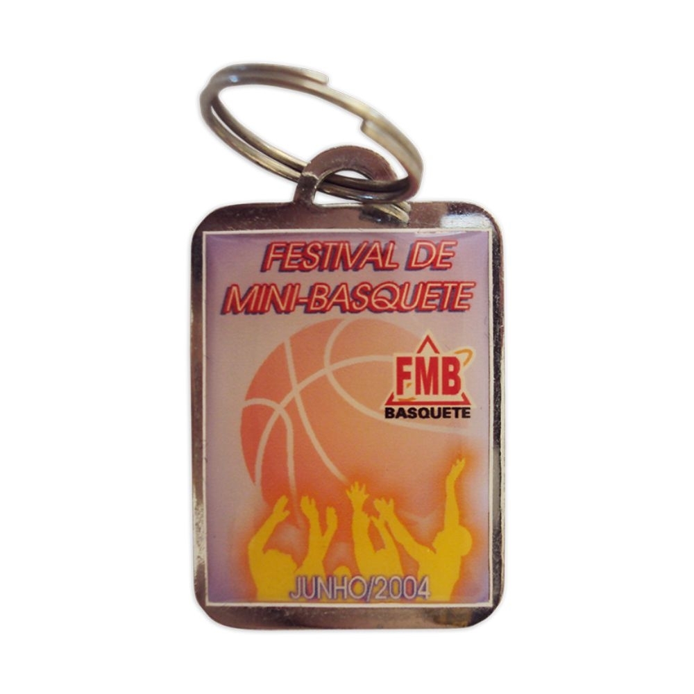 Medalha Resinada Personalizada em Metal 37x27mm com Fita de Cetim-C4