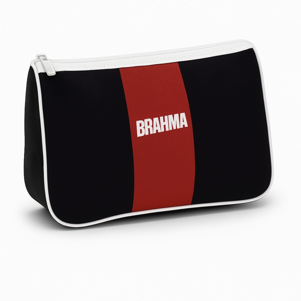 Necessaire Personalizada com Viés – Acabamento Sofisticado em Lona-NC244