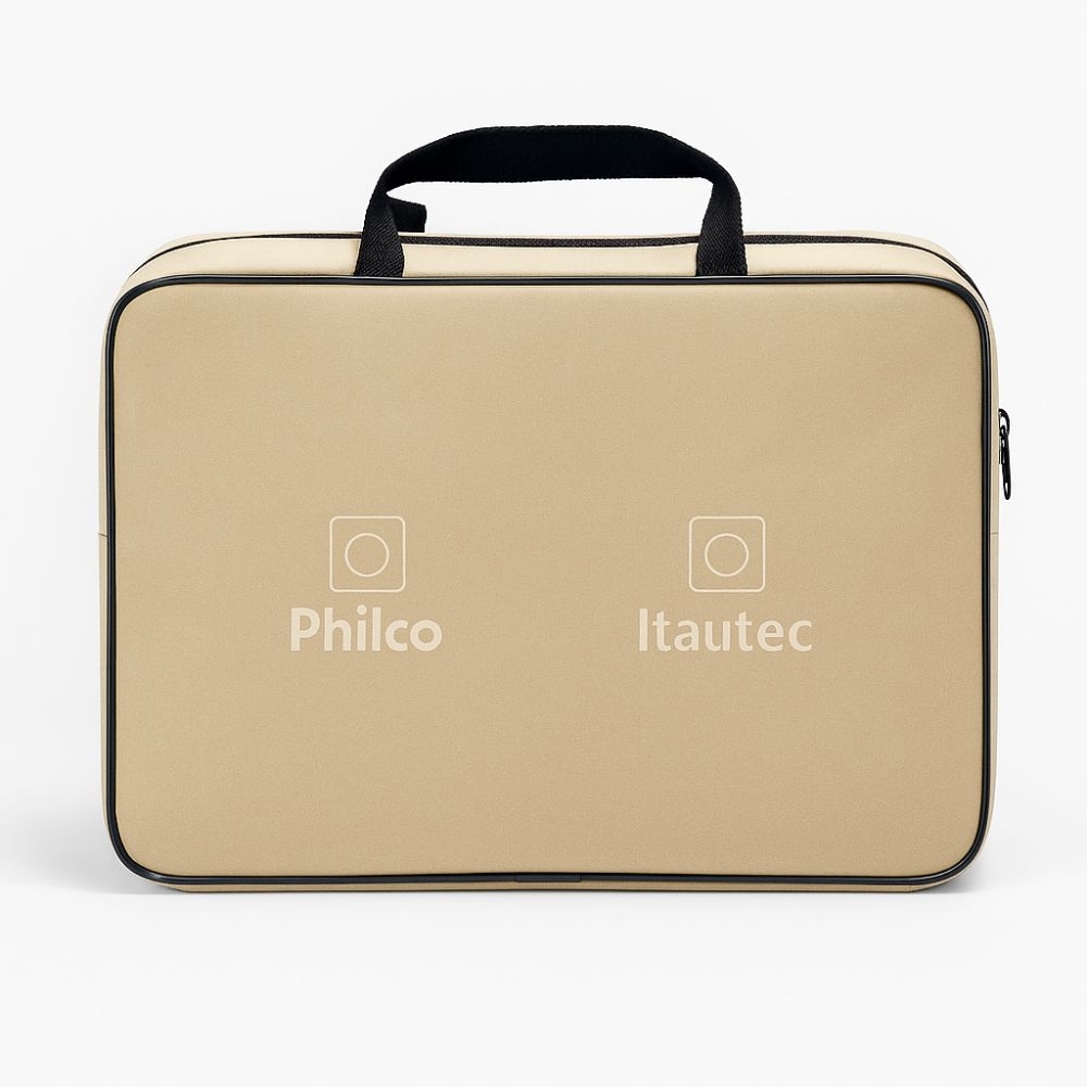 Pasta em Lona 600 Personalizada com Alças de Mão-P100