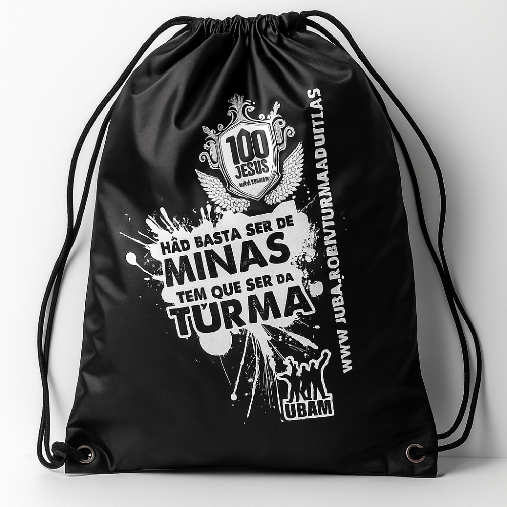 Saco Mochila Personalizado com Cordão – Brinde Versátil e Leve-SC029