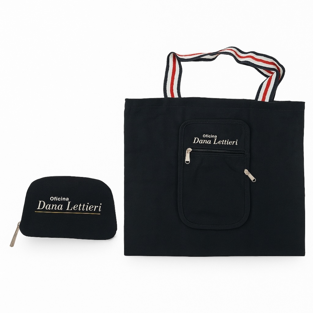 Sacola Dobrável Personalizada em Oxford – Compacta e Resistente-SC810