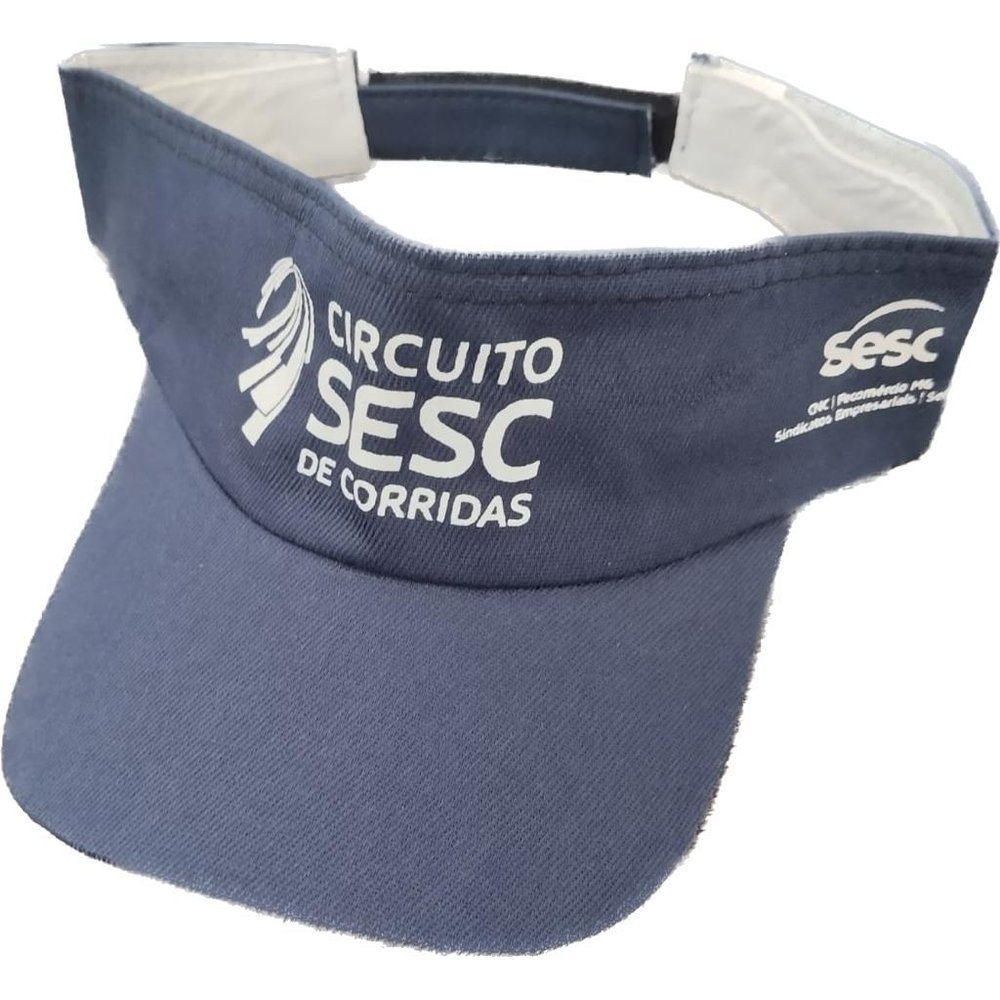 Viseira Premium Personalizada – Brim Médio com Silk Frontal-SB005